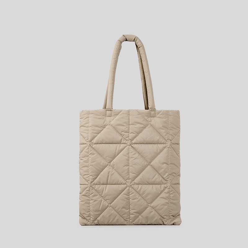 Quilted Tote Bag for Women - Image 2