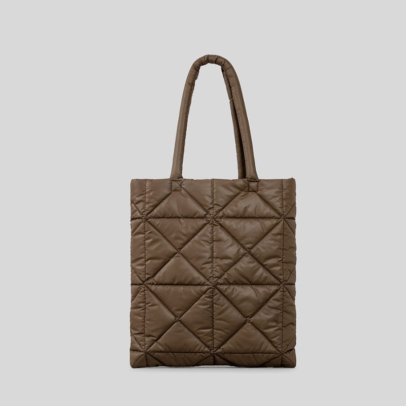 Quilted Tote Bag for Women - Image 3