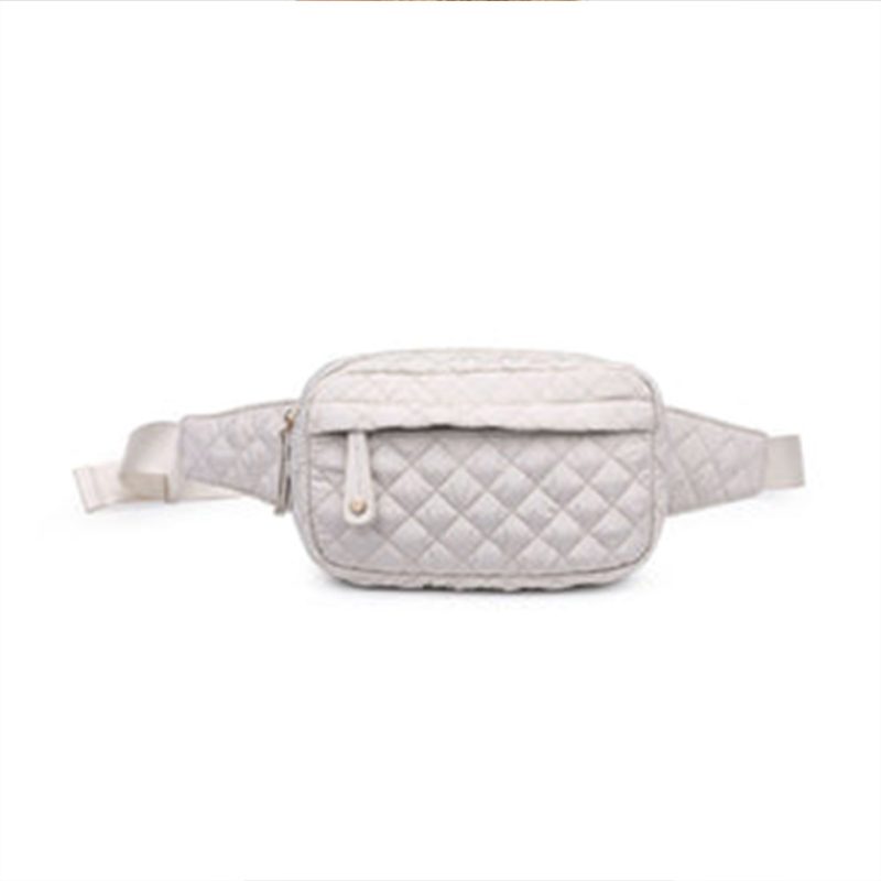 Embroidery Nylon Crossbody Bag 1