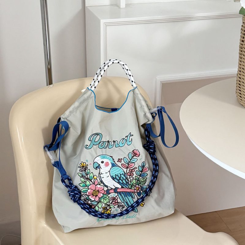 Nylon Women Shopping Bag 1