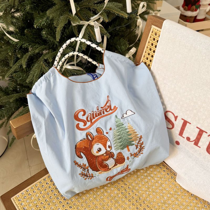 Nylon Women Shopping Bag 15