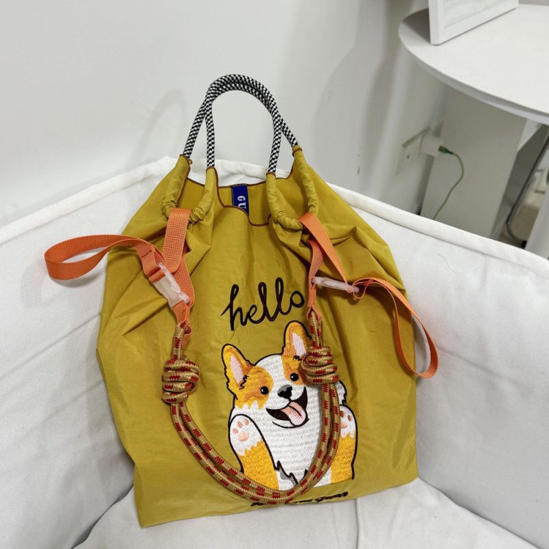 Nylon Women Shopping Bag 16