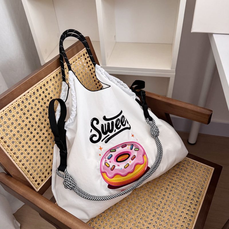 Nylon Women Shopping Bag 22