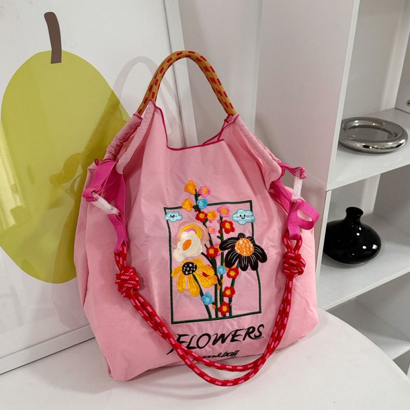 Nylon Women Shopping Bag 6