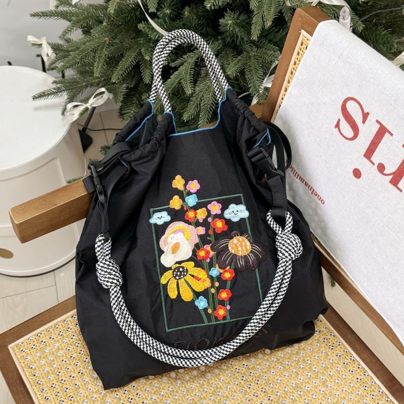 Nylon Women Shopping Bag 7