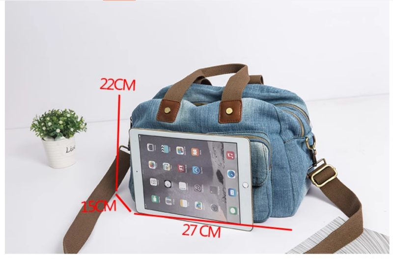 Denim Tote Bag Personality 7 1