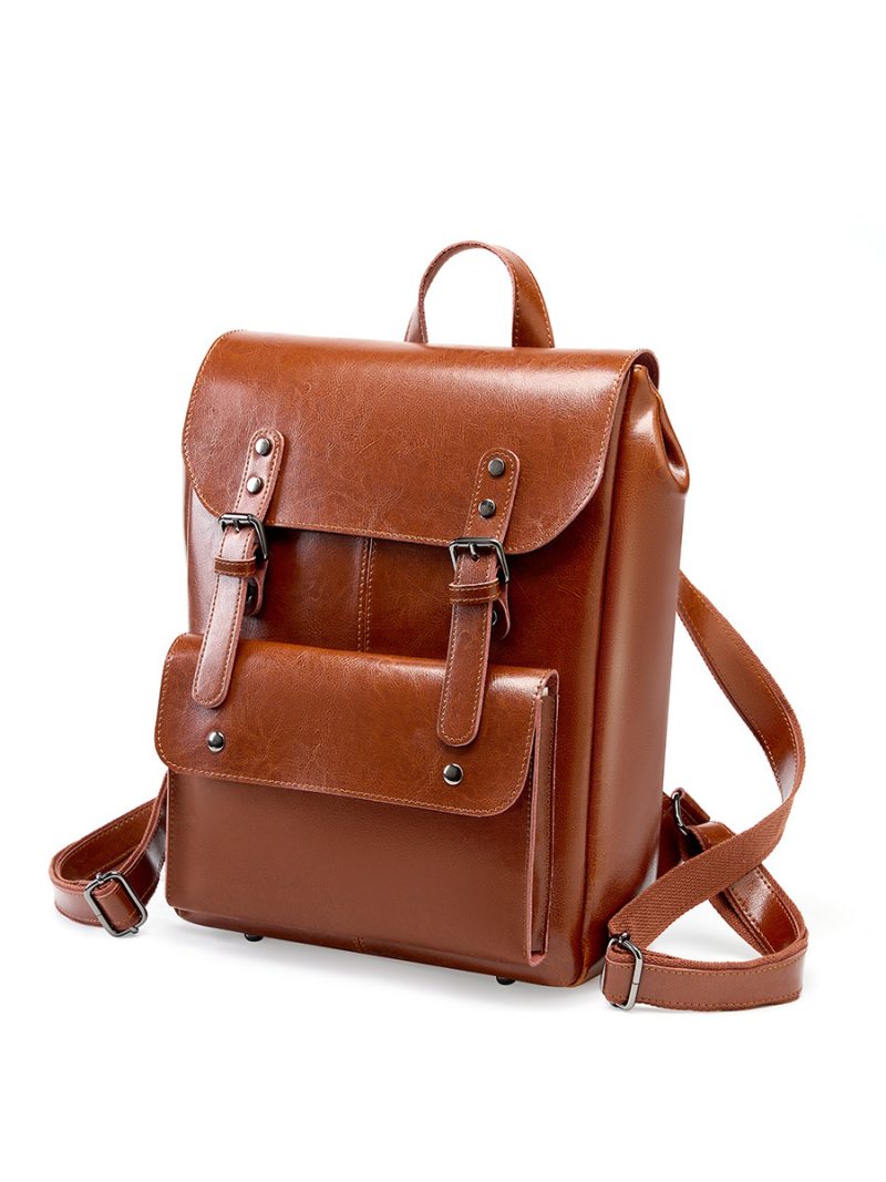 Genuine Leather Backpack for Women 6