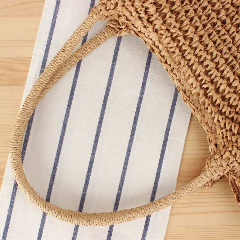 Handmade Straw Beach Bag 3