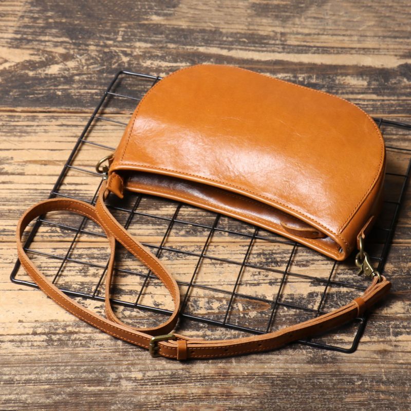 MOMOCOLOR Cowhide Messenger Bag 6