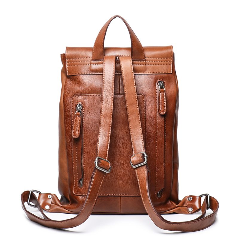 MOMOCOLOR Genuine Leather Backpack 3