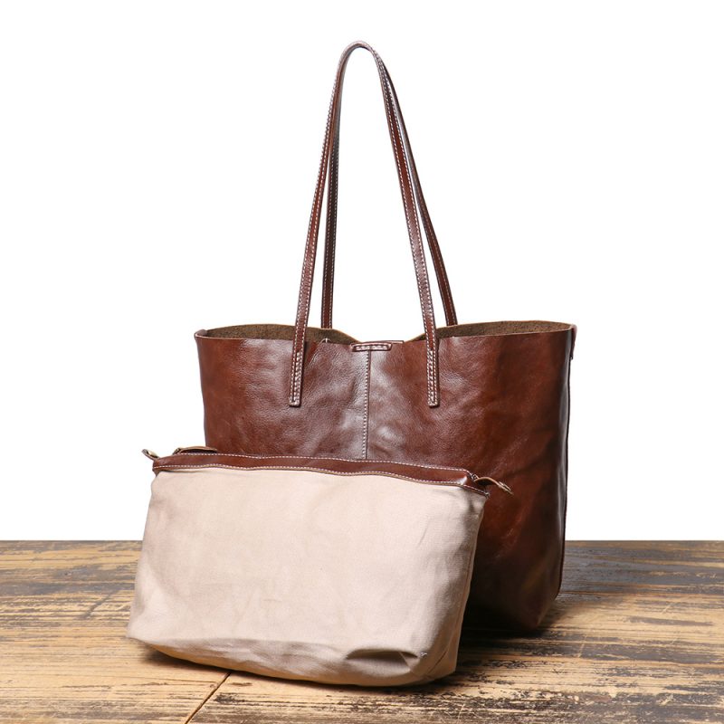 MOMOCOLOR Genuine Leather Women Bag 3 1