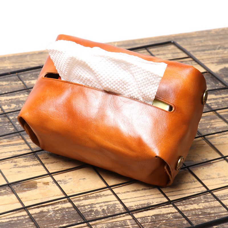 MOMOCOLOR Leather Storage Bag 4