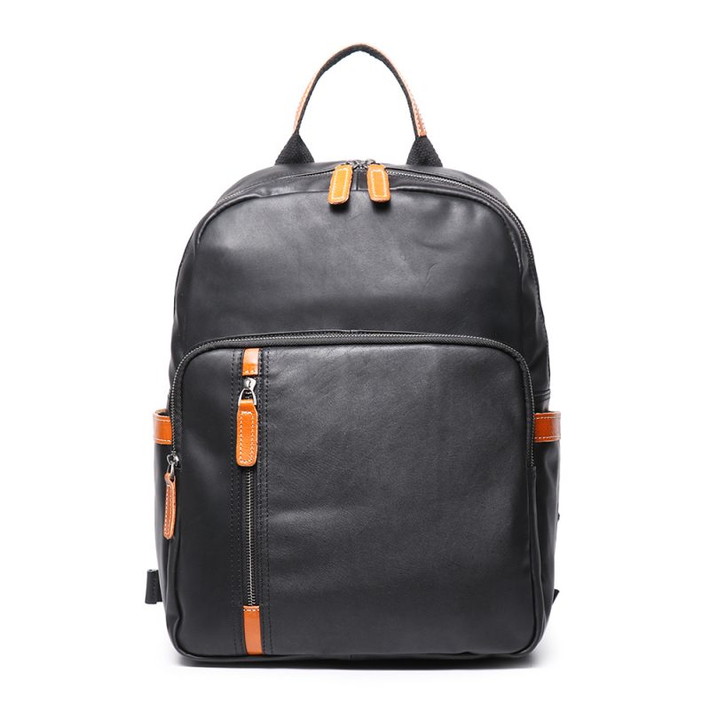 MOMOCOLOR Soft Leather School Bag 7