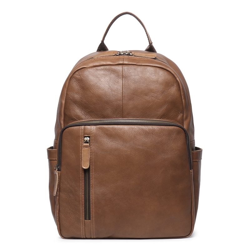 MOMOCOLOR Soft Leather School Bag 8