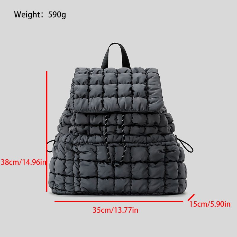 momocolor New Puff Backpack for Women 8