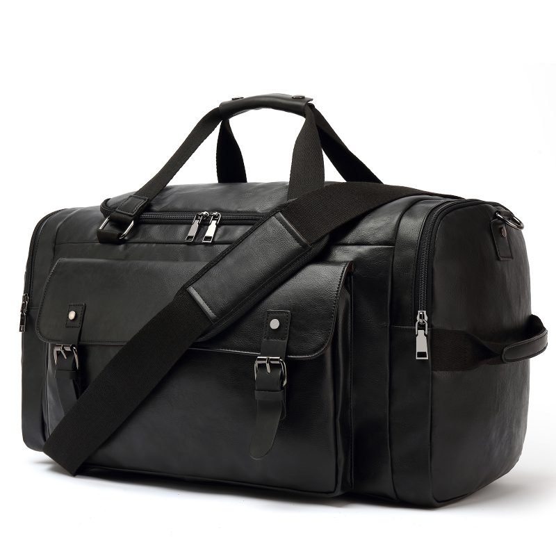 PU Leather Duffel Bag for Men 2