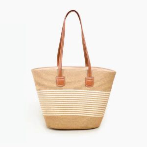 straw beach bag